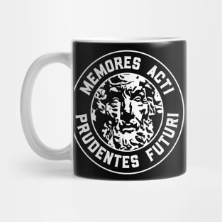 MEMORES ACTI PRUDENTES FUTURI Mug